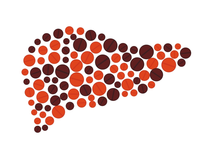 liver spots red and maroon