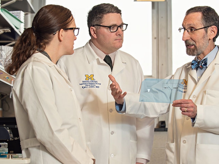 Dr. Meredith Morgan, Dr. Kyle Cuneo, and Dr. Ted Lawrence 