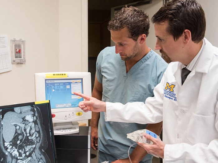 Radiology providers looking at X-ray pointing