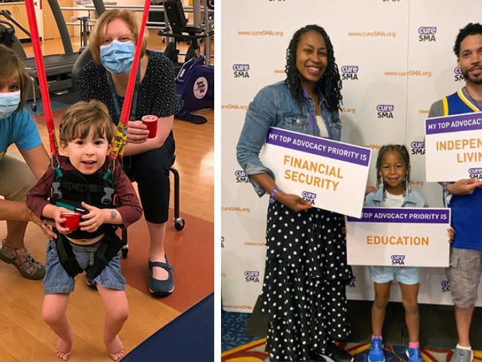 smiling child physical therapy signs