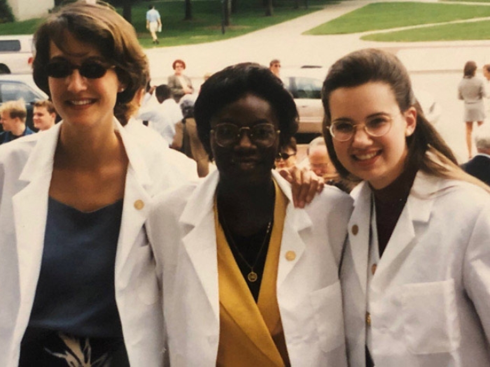 Susan Moore White Coat