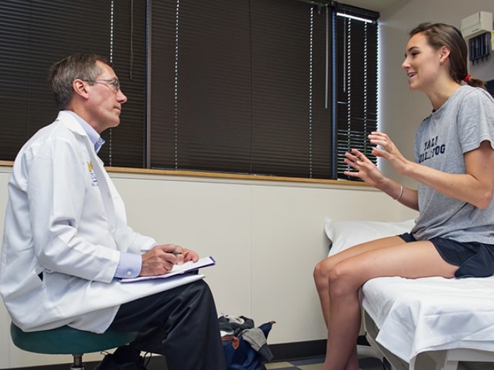 Paige receiving treatment for her concussion &amp;amp; RSD