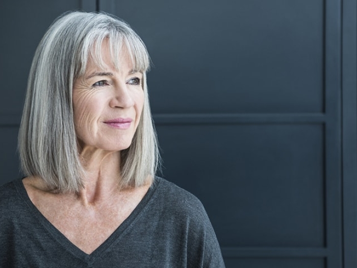 A woman worrying about breast cancer recurrence