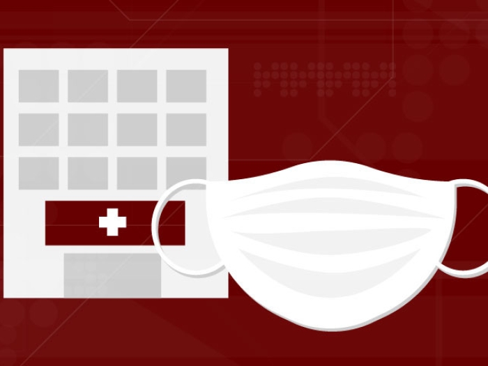 Face mask PPE emergency room