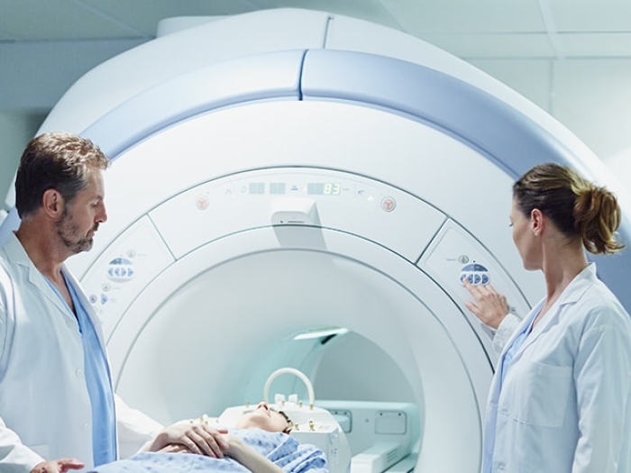 photo of an MRI
